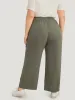 Solid Elastic Waist Pocket Ties Pants sold by Bloomchic