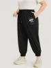 Floral Print Drawstring Elastic Waist Pocket Sweatpants sold by Bloomchic