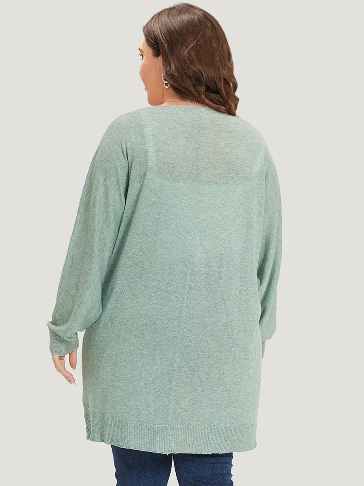 Supersoft Essentials Patched Pocket Batwing Sleeve Cardigan sold by Bloomchic product image thumbnail 2