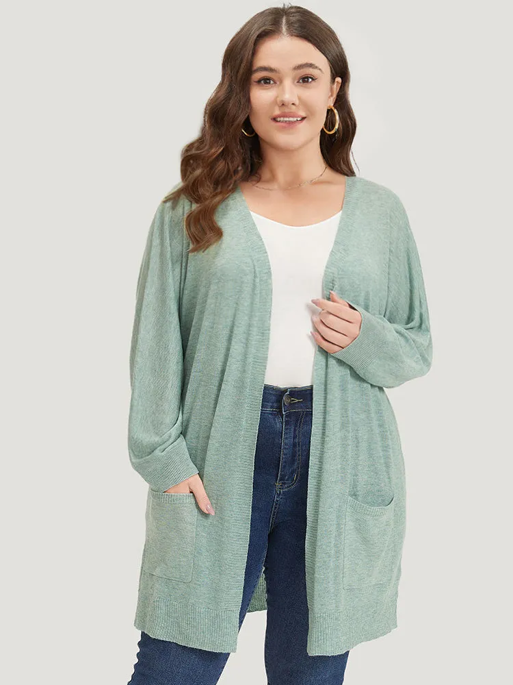 Supersoft Essentials Patched Pocket Batwing Sleeve Cardigan sold by Bloomchic product image thumbnail 3