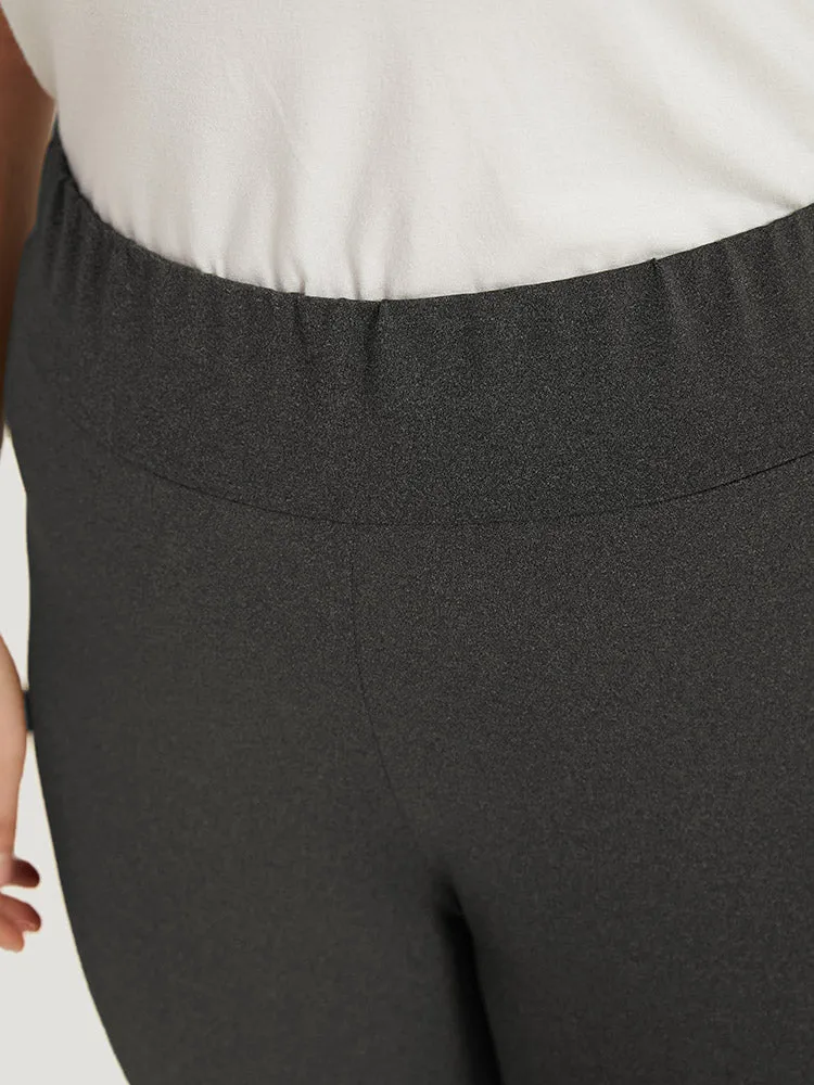 Heart Print Elastic Waist High Rise Leggings sold by Bloomchic product image thumbnail 5