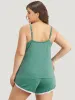 Plain Guipure Lace Sleep Cami Top sold by Bloomchic