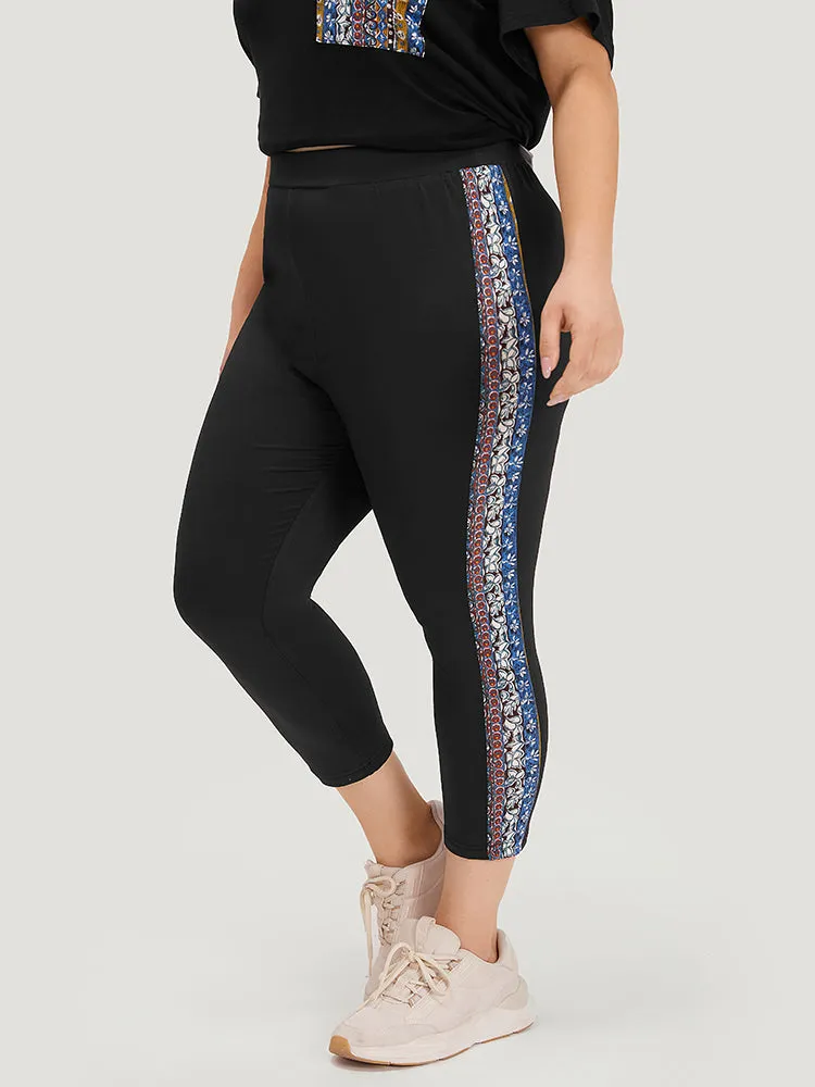 Bandana Print Patchwork Pocket Pants sold by Bloomchic product image thumbnail 3