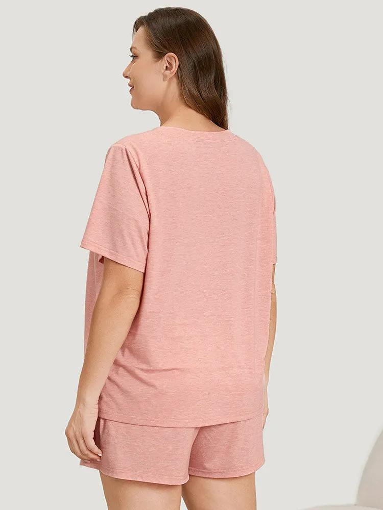 Letter Print Crew Neck Sleep Top sold by Bloomchic product image thumbnail 2