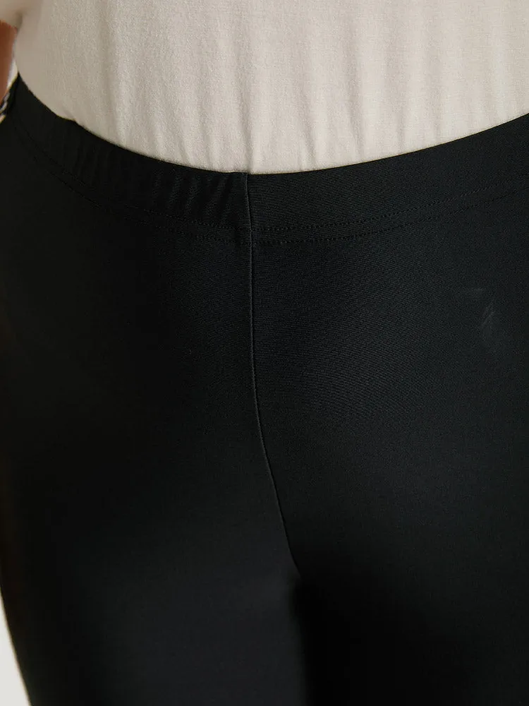 Floral Print Elastic Waist High Rise Patchwork Leggings sold by Bloomchic product image thumbnail 5