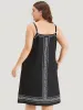 Boho Print Pocket Cami Knee Dress sold by Bloomchic