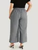 Plain Pocket Button Detail Pleated Pants sold by Bloomchic