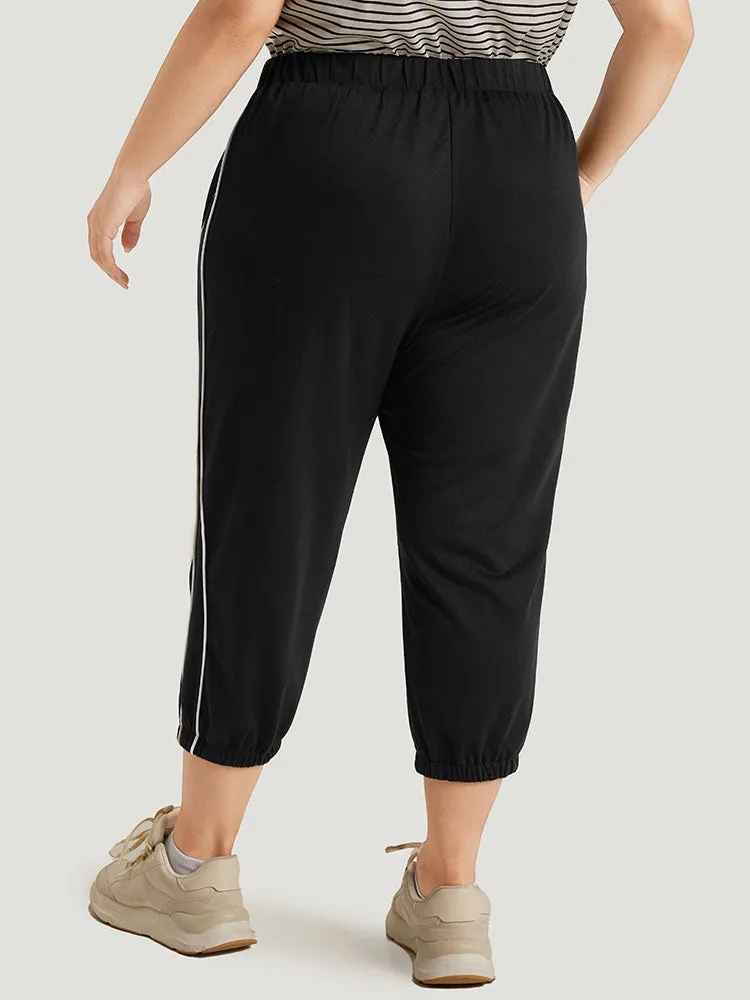 Two Tone Seam Detail Pocket Sweatpants sold by Bloomchic product image thumbnail 5