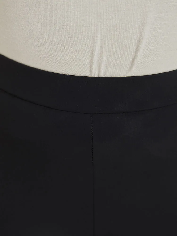 Guipure Lace Elastic Waist Cropped Leggings sold by Bloomchic product image thumbnail 5