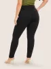 Skinny Very Stretchy High Rise Black Wash Sculpt Waist Jeans sold by Bloomchic