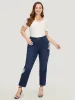 Floral Embroidered Very Stretchy High Rise Jeans sold by Bloomchic