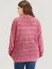 Solid Hollow Out Button Through Bodycon Cardigan sold by Bloomchic