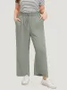 Solid Pocket Ties Paperbag Waist Pants sold by Bloomchic