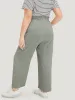 Solid Pocket Ties Paperbag Waist Pants sold by Bloomchic