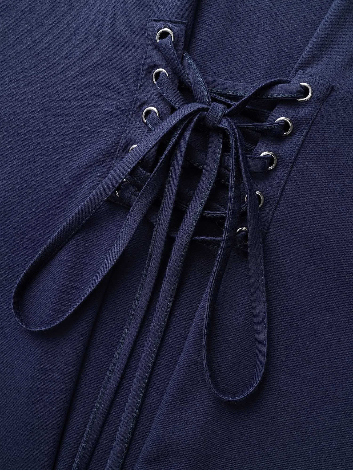 Plain Cross Straps High Stretch T-shirt sold by Bloomchic product image thumbnail 5