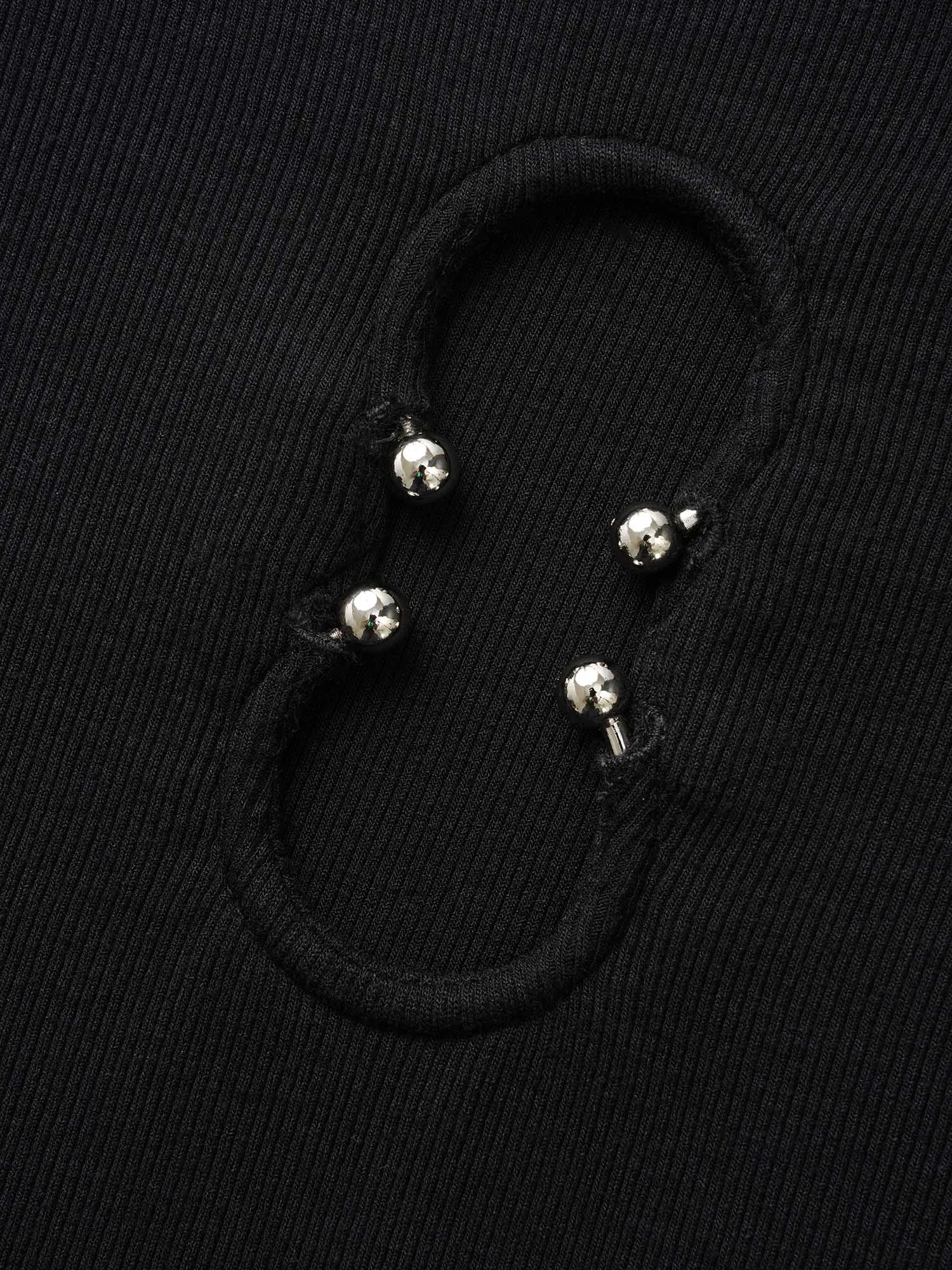 Metal Detail Keyhole Split Hem Dress sold by Bloomchic product image thumbnail 5