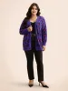 Leopard Print Fluffy Patch Pocket Cardigan sold by Bloomchic