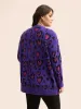 Leopard Print Fluffy Patch Pocket Cardigan sold by Bloomchic