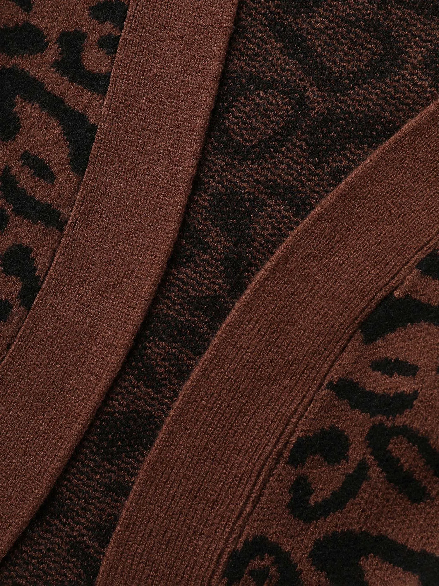 Supersoft Essentials Leopard Print Dolman Sleeve Cardigan sold by Bloomchic product image thumbnail 5