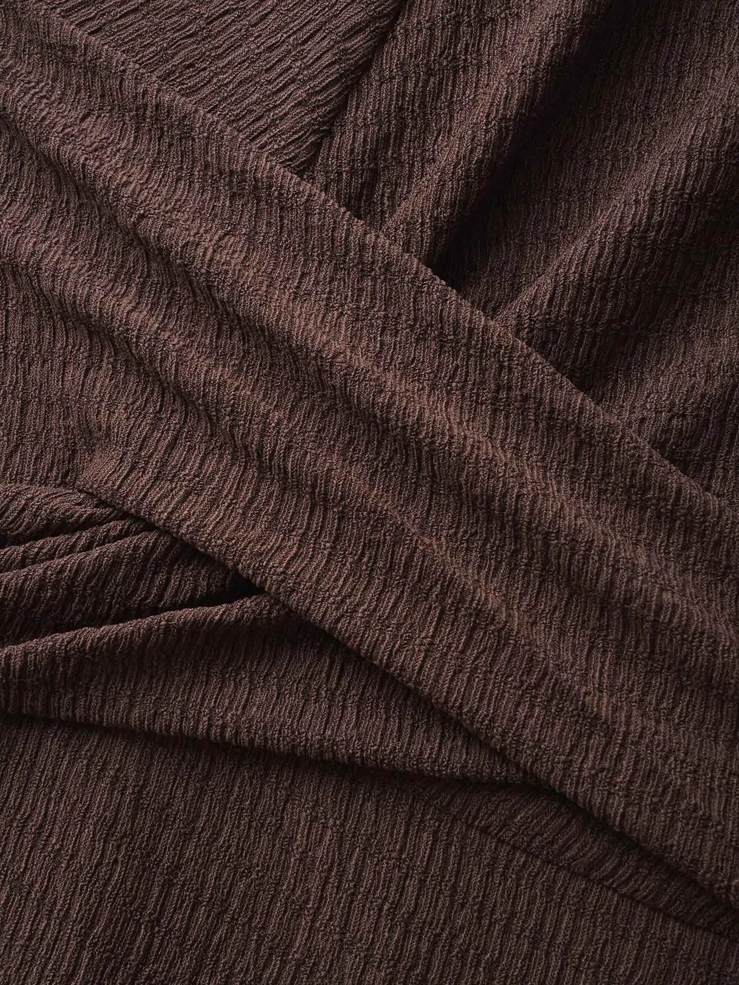 Twist Front Split Hem Sleeveless Dress sold by Bloomchic product image thumbnail 5