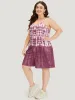 Tie Dye Pocket Adjustable Straps Cami Jumpsuit sold by Bloomchic