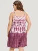 Tie Dye Pocket Adjustable Straps Cami Jumpsuit sold by Bloomchic
