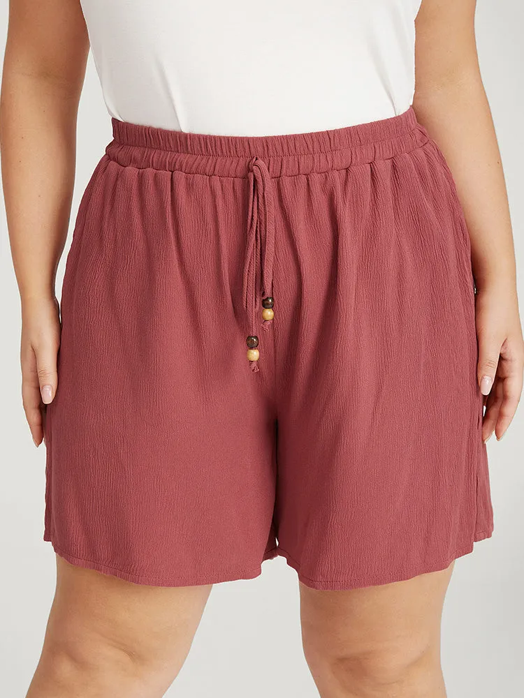 Plain Ties Pocket Beaded Detail Shorts sold by Bloomchic product image thumbnail 5