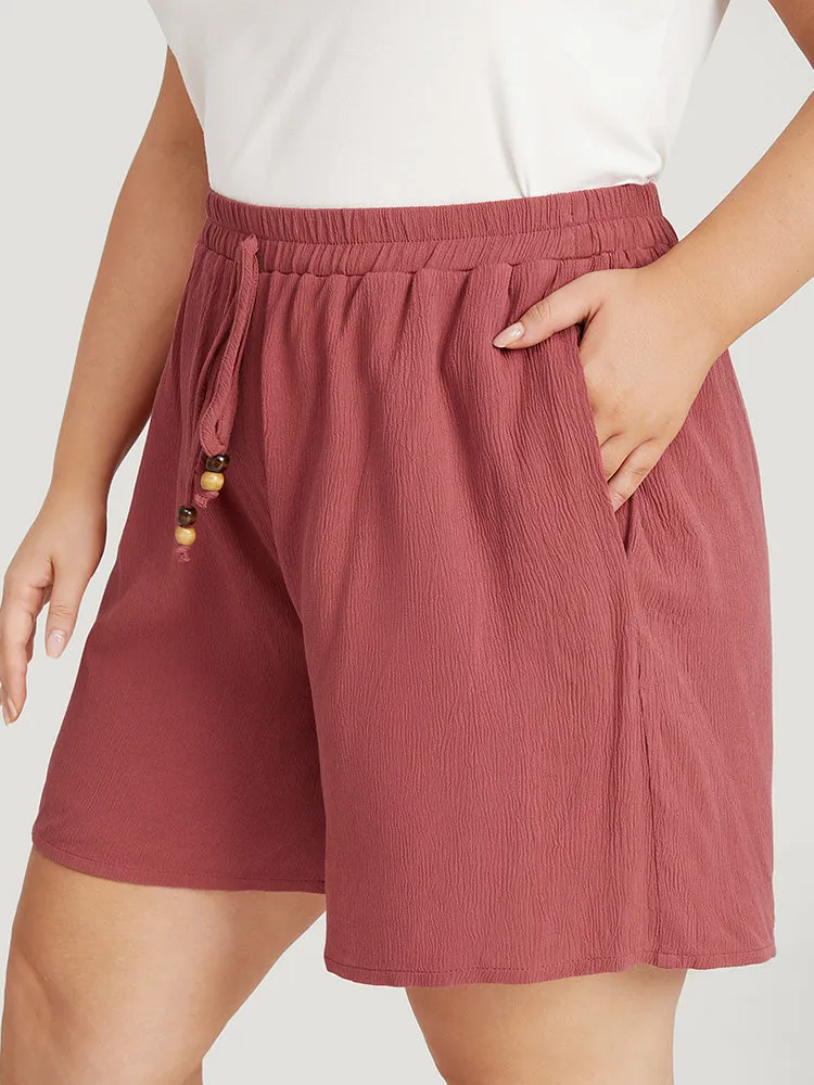 Plain Ties Pocket Beaded Detail Shorts sold by Bloomchic product image thumbnail 3