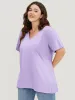 UltraCool Drop Shoulder Short Sleeve T-shirt sold by Bloomchic