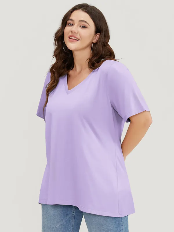 UltraCool Drop Shoulder Short Sleeve T-shirt sold by Bloomchic