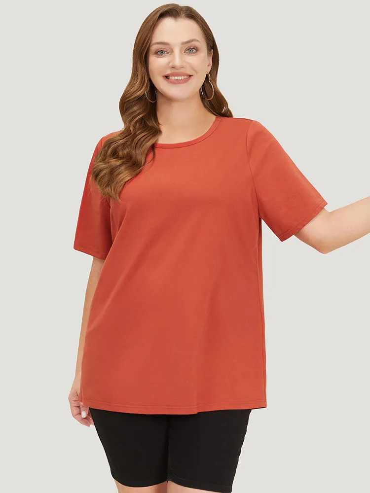 UltraCool Solid Regular Sleeve T-shirt sold by Bloomchic product image thumbnail 3