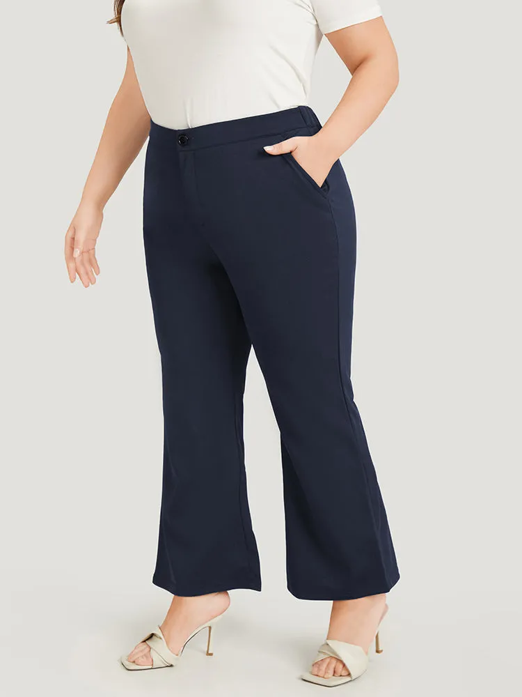 Solid Flare Leg Pocket Pants sold by Bloomchic product image thumbnail 4