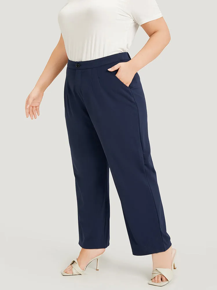Plain Pleated High Rise Pocket Pants sold by Bloomchic product image thumbnail 2