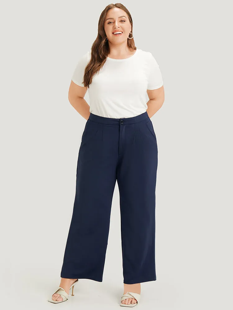 Plain Pleated High Rise Pocket Pants sold by Bloomchic product image thumbnail 5