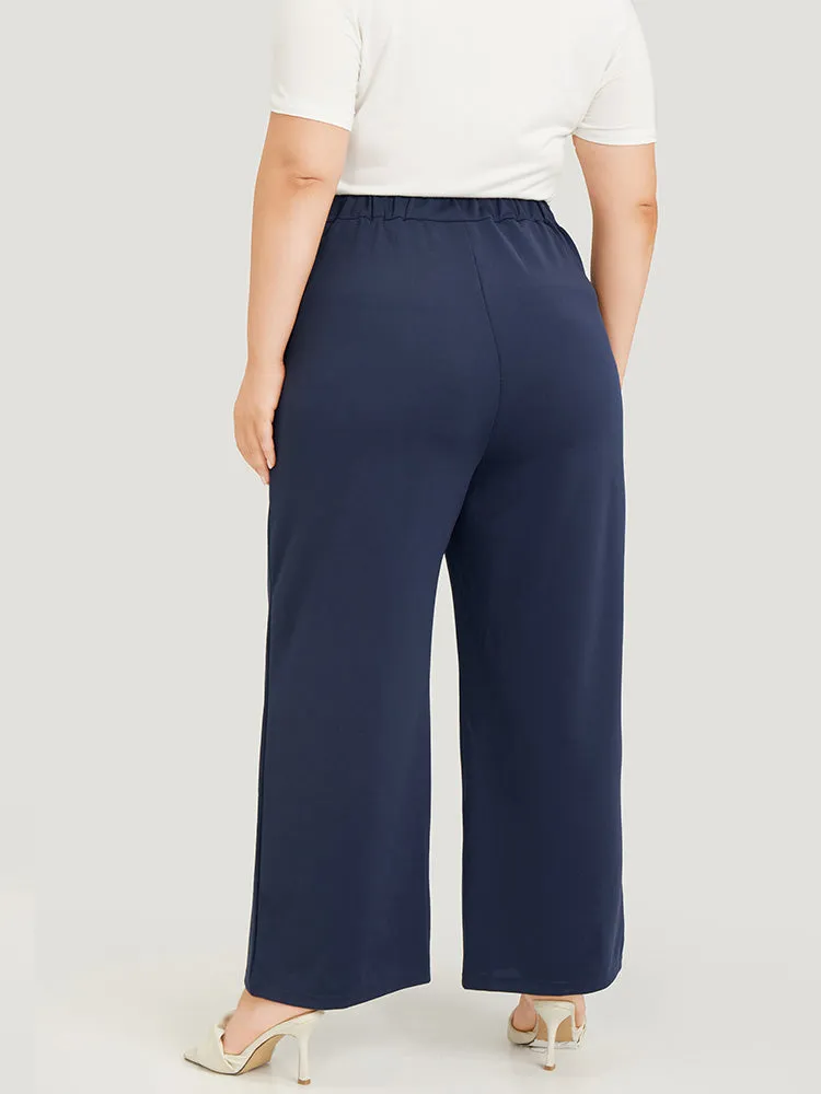 Plain Pleated High Rise Pocket Pants sold by Bloomchic product image thumbnail 4