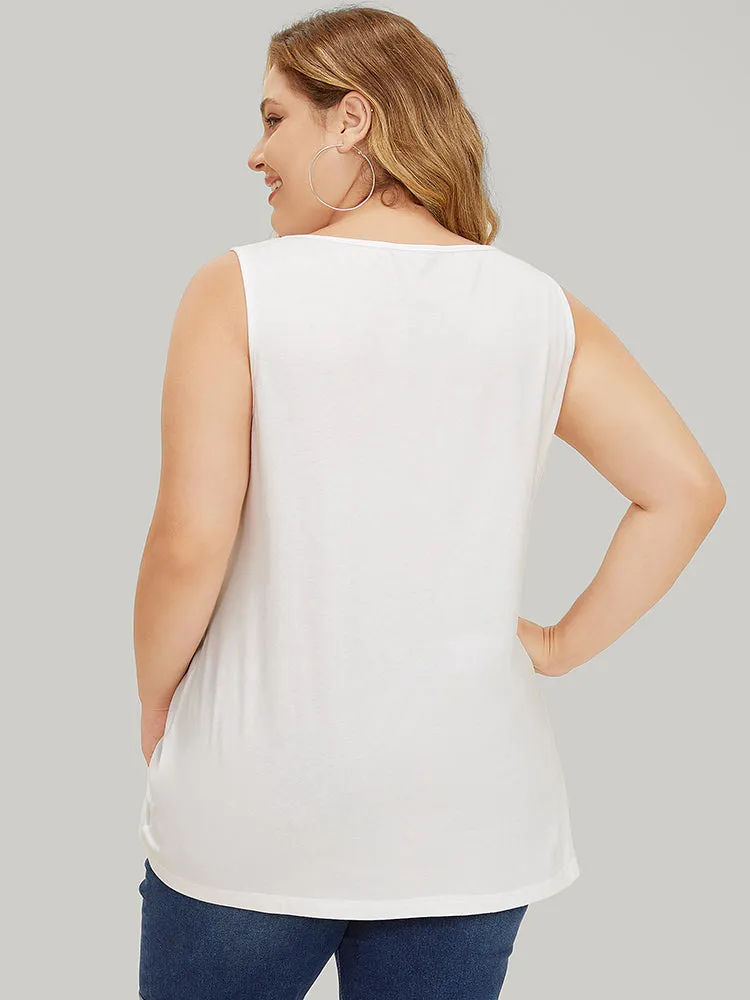 Letter Print Graphic Tank Top sold by Bloomchic product image thumbnail 5