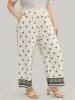 Bandana Print Pocket Paperbag Waist Pants sold by Bloomchic