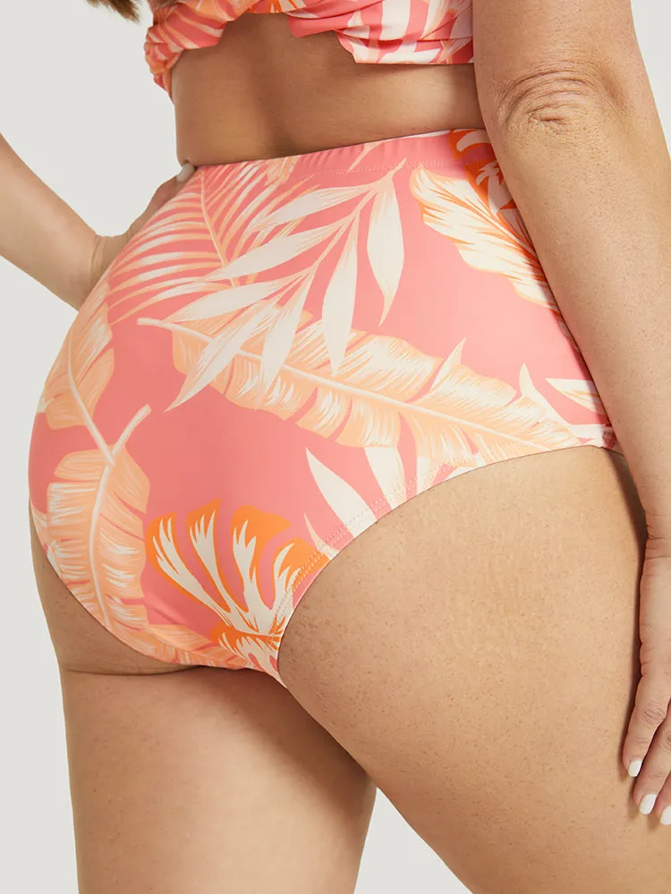 Plant Print Knotted Front Bikini Bottom sold by Bloomchic product image thumbnail 2