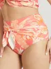 Plant Print Knotted Front Bikini Bottom sold by Bloomchic
