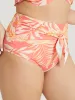 Plant Print Knotted Front Bikini Bottom sold by Bloomchic