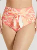 Plant Print Knotted Front Bikini Bottom sold by Bloomchic
