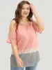 Tie Dye Cold Shoulder T-shirt sold by Bloomchic