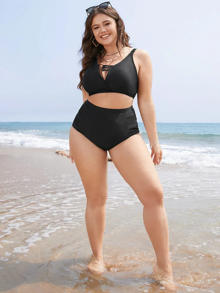 Plain Mesh Insert Swim Bottom sold by Bloomchic product image thumbnail 5