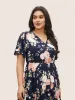 Bloom Dress - Flutter Sleeve Ditsy Floral Pocket Split Maxi Dress sold by Bloomchic