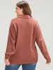 Solid Super Soft Knit Lapel Collar Fluffy Knit Top sold by Bloomchic