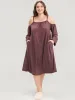 Solid Pocket Cold Shoulder Dress sold by Bloomchic
