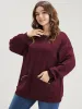Solid Zipper Pocket Drop Shoulder Sweatshirt sold by Bloomchic