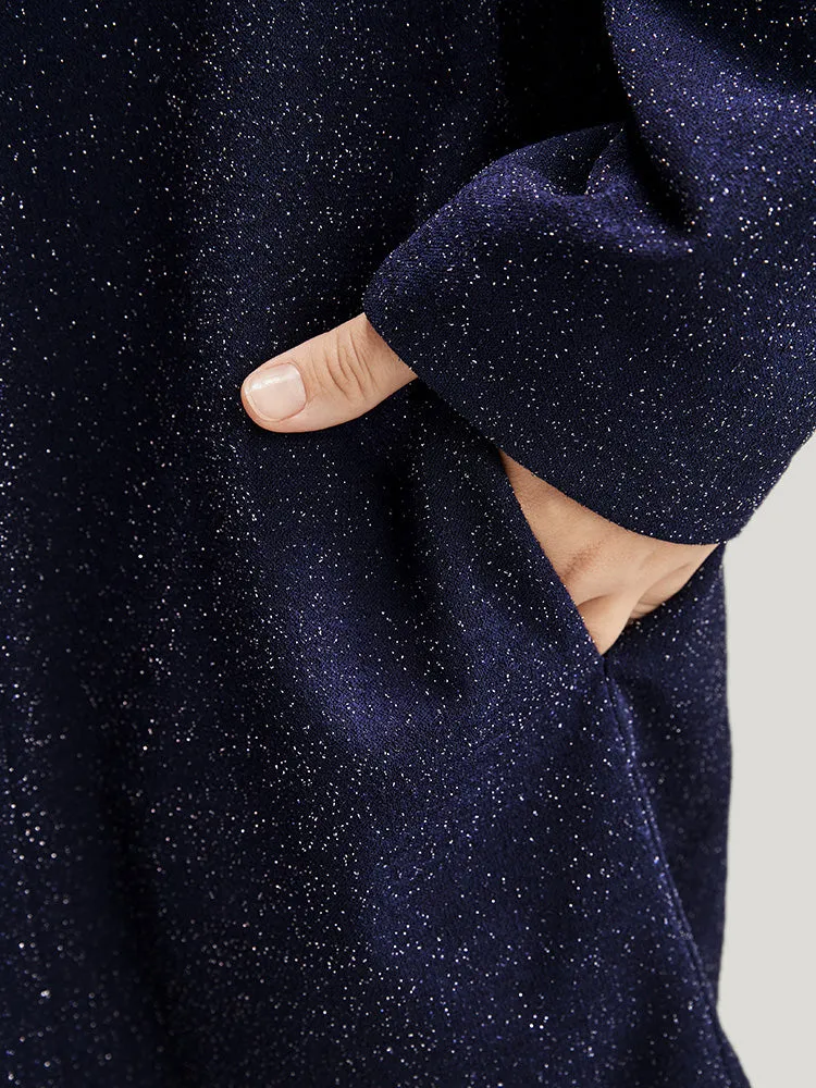 Solid Sequin Open Front Blazer sold by Bloomchic product image thumbnail 5