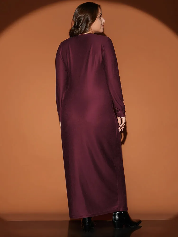 Halloween Skeleton Print Skinny Maxi Dress sold by Bloomchic product image thumbnail 3