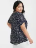 Ditsy Floral V Neck Button Blouse sold by Bloomchic